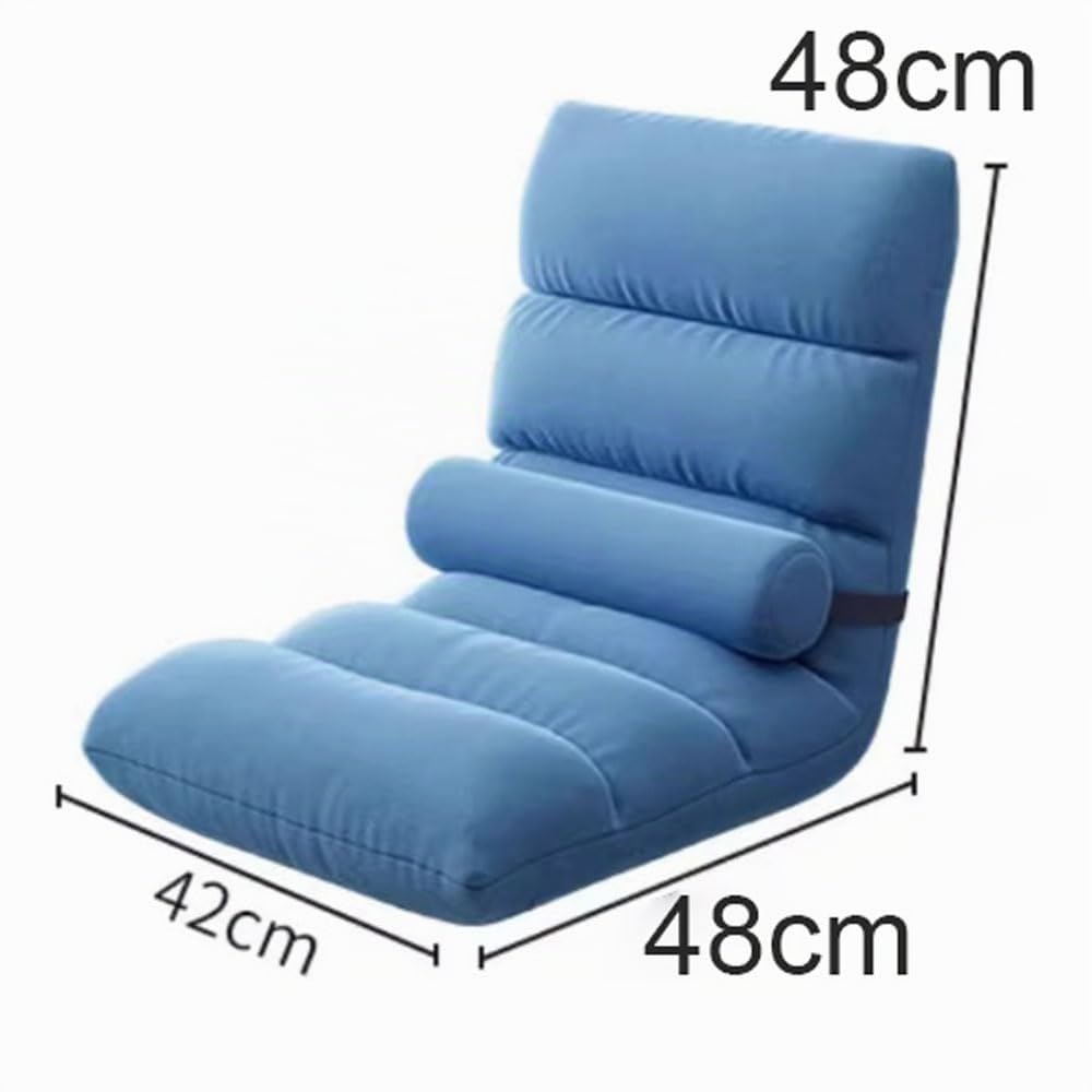 Chaise De Sol Tatami,Fauteuil de Sol Inclinable,Fauteuil Tatami Japonais,Chaise de Sol Japonaise Multifonctionnelle,Chaise de Sol de méditation,pour Salon,Chambre ou Une Fenêtre en Baie