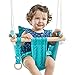Happypie seguridad columpio de lona colgante asiento interior niños al aire libre hamaca juguete (verde)