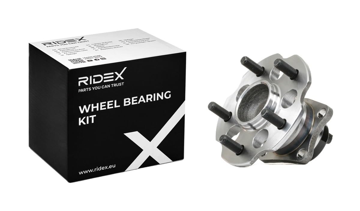RIDEX 654W0788 Juego de cojinete de rueda Trasero ambos lados Rodamiento integrado en buje de rueda Compatible con TOYOTA PRIUS PLUS ZVW4