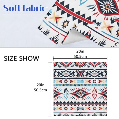 Servilletas de Tela Multicolor senya Pack x6 20x20 in miniatura 6