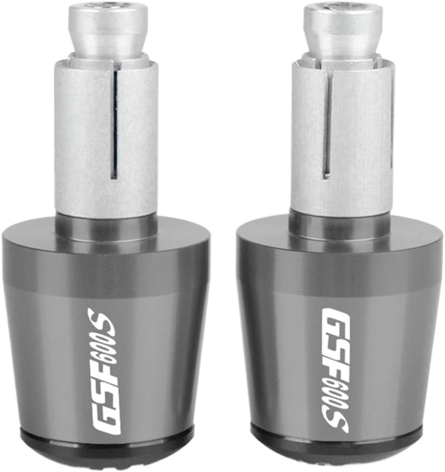 Motorcycle Handlebar Hand Grips Handle Bar End Cap Compatible with Su zu Ki GSF 600S S-X Bandit GSF600S GSF600 1996-1999