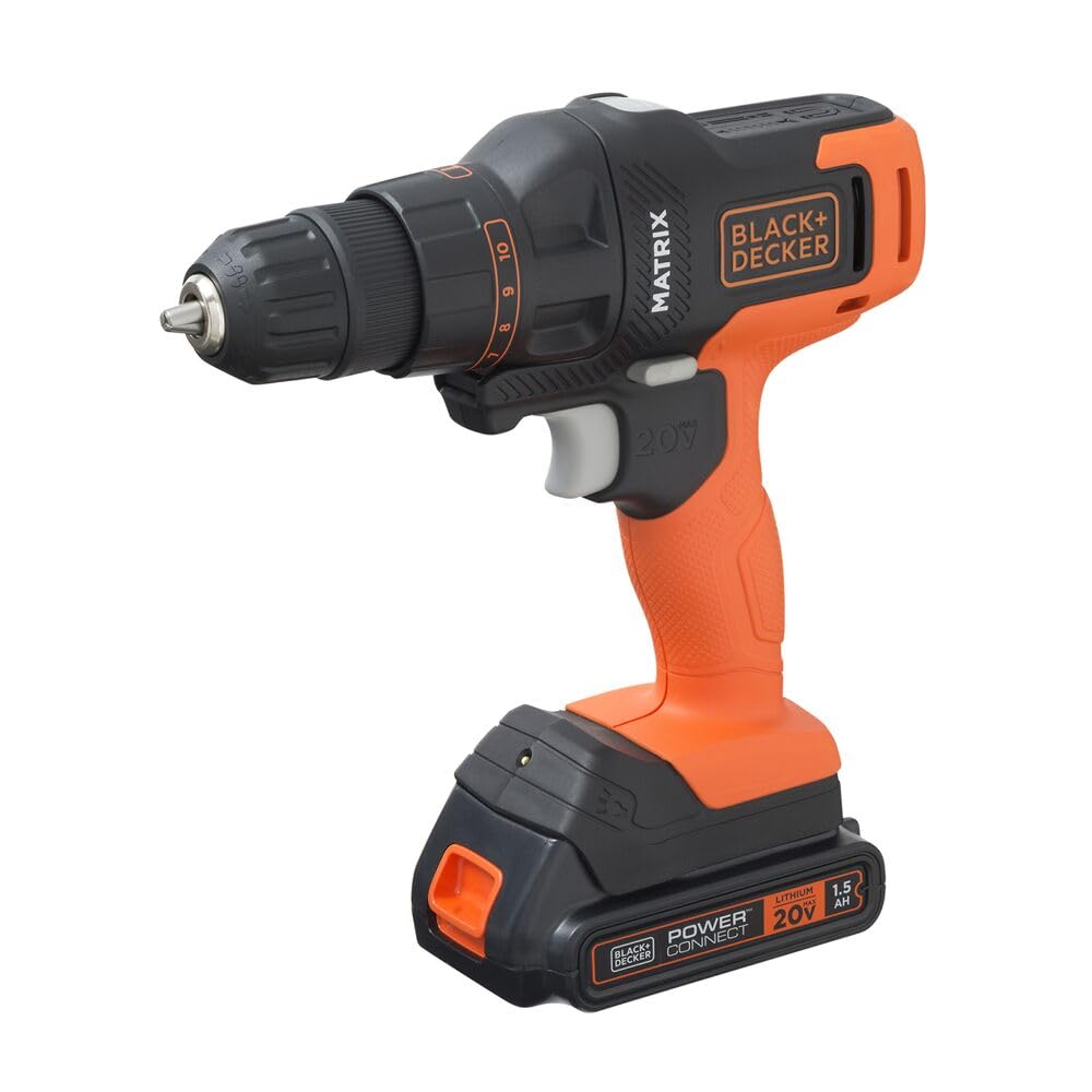 BLACK+DECKER Jogo de Ferramentas Combinadas, com Furadeira e