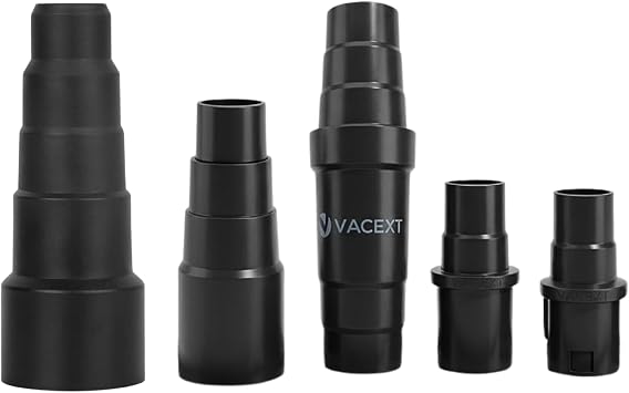 Vacuum Attachment Adapter Kit- Vacuum Hose Adapter - Pool Supply 1-1/4" or 1-1/2" Hoses Connector - Hoses Reducer Adapter - Reducer from 35mm/38mm/42mm to 32mm - from 1 3/8 inch to 1 1/4 inch