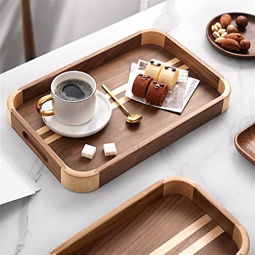 Plateau de rangement de cuisine petit format en bois durable - 6