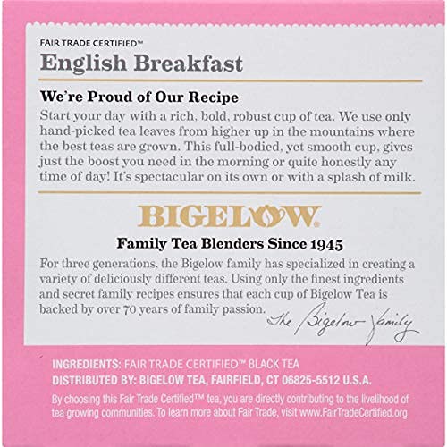 Bigelow English Breakfast Black Tea Keurig K-Cups, Caffeinated Black Tea, 12 Count Box #TOP3