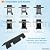 BBQration 7635 Flavorizer Bars, 69785 Grill Burner Kit for Weber Spirit I & II 200 Grill Parts, Grill Replacement Parts for Weber Spirit 2 Parts GS4 Spirit II E-210 E210 S-210, 16GA Porcelain Steel