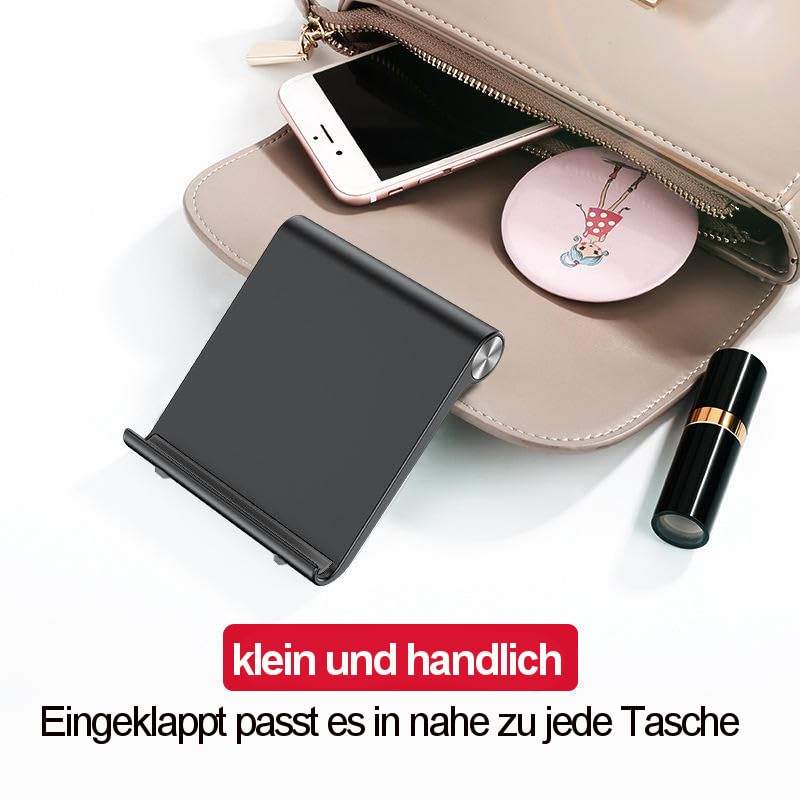 Support Magnétique ORIA Pour Téléphone En Voiture - Tenue Ferme, Pose Et Retrait Faciles à Une Main, Design Compact Noir - Compatible Ulefone Power Armor Et Autres Modèles - 8