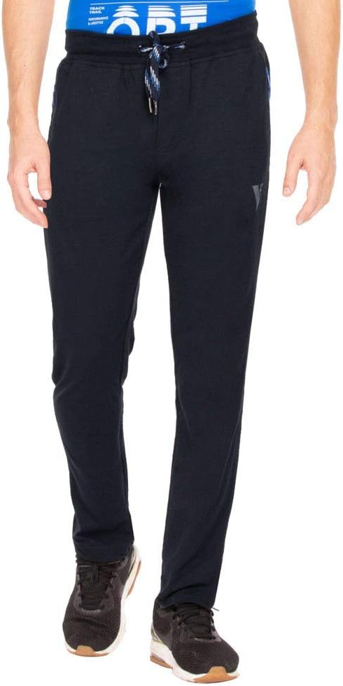 - Men’s Track Pant | Side Zipper Pockets |Mid-Rise| Comfort Fit | Cotton Blend | Breathable & Casual | Easy Stain Release| Anti-Static Fabric | Activewear | Drawstrings | Style 50052