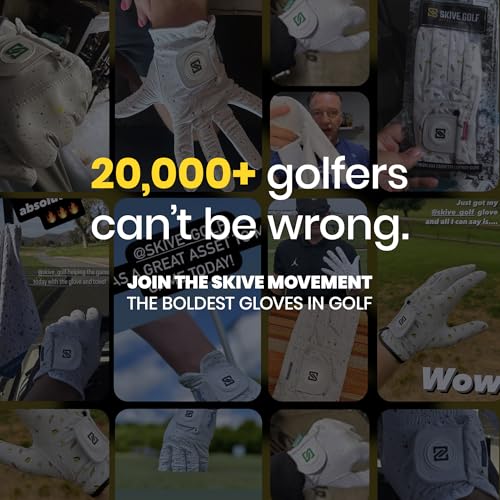 SKIVE Golf Premium Golf Glove, Golf Gloves Men, Left Hand, Right Handed - image 6