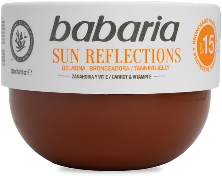 Unisex Zanahoria BABARIA GELATINA CARROT SPF15 300ML, Black, Only UK