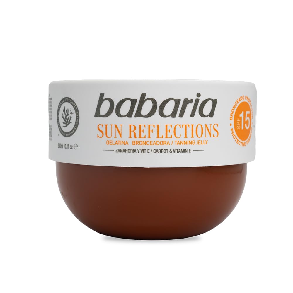 Babaria Unisex Zanahoria BABARIA GELATINA CARROT SPF15 300ML, Black, Only UK