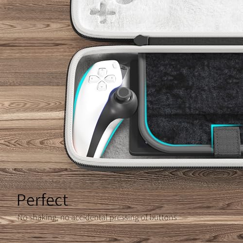 iofeiwak Funda rígida de transporte para PS Portal-PlayStation 5 Remote Player Bolsa de almacenamiento portátil delgada [Ligera][Impermeable][Protección completa] - imagen 3