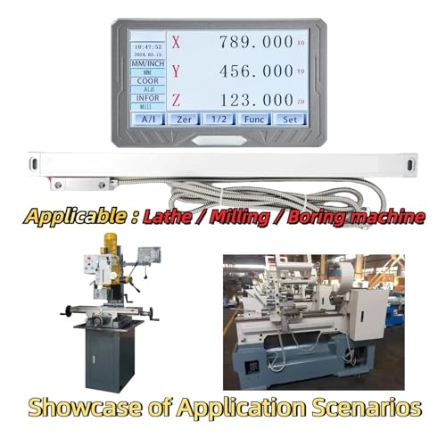 Linear Scale Encoder SDS200S 3 Axis LCD DRO Kit miniatura 7