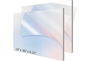 Versatile 24"x36" Plexiglass Sheets: Unleash Your Crafting Potential