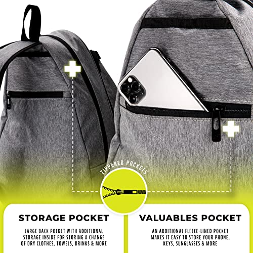 Franklin Sports Padel Bag - Men's + Women's Paddle Tennis Padel Sling Bag Backpack - Adjustable Size Equipment Bag for Padel + Paddle Tennis - Image 5