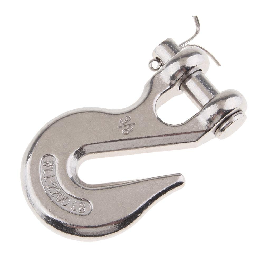 316 Edelstahl Schäkel Greifkettenhaken 3/8" für