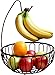Deco Brothers Fruit Bowl with Banana Holder, Bronze