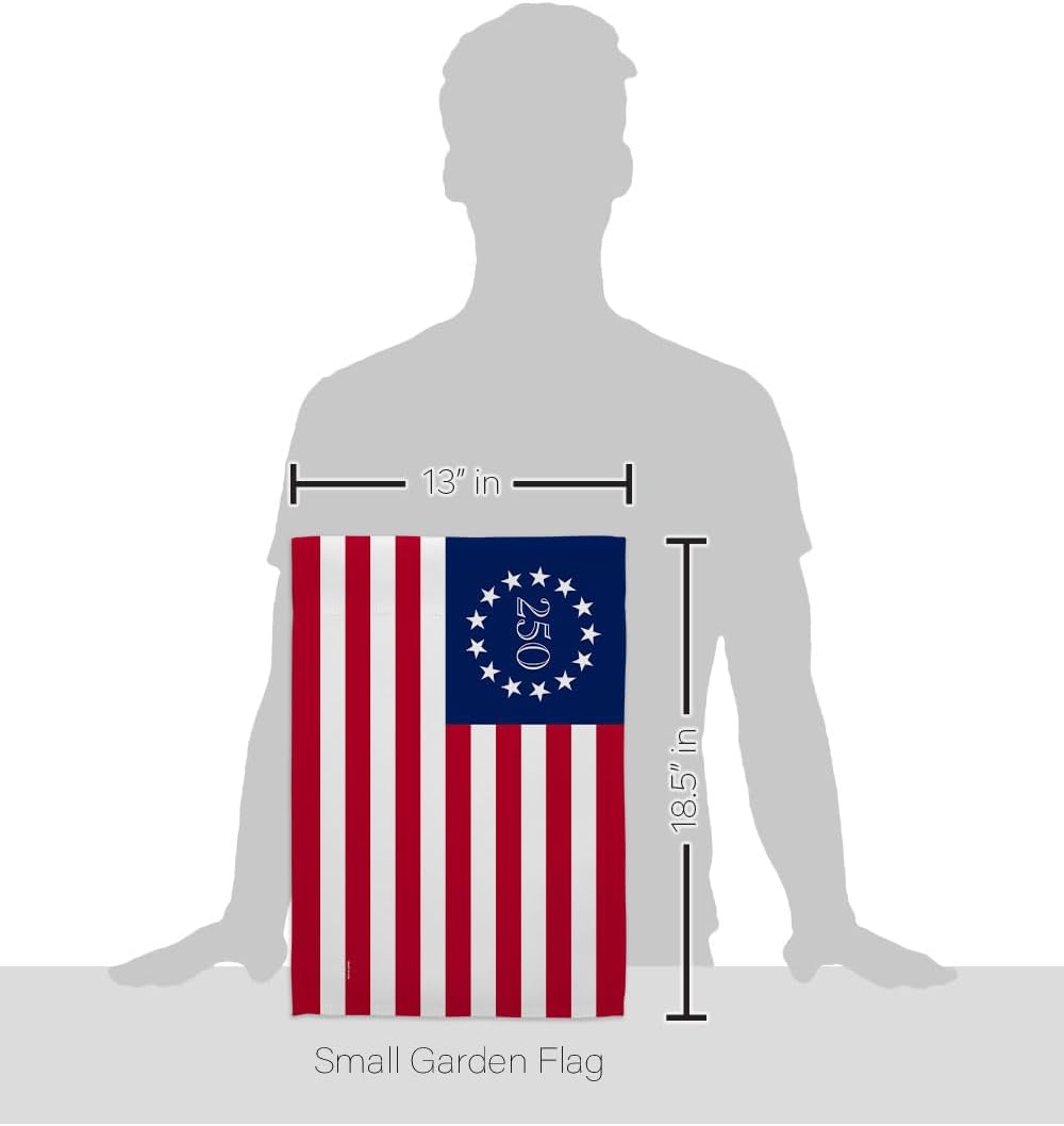 America 250 Flag Betsy Ross Independence Day Wall Holder Set Tapestry Canvas Prints Yard Sign Textile Woven Fabric Poster USA 250th Anniversary Merchandise Decoration Gift