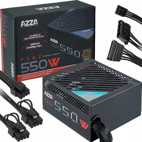 Alimentation Azza 550 W AD-Z550 pour résoudre les coupures et pannes de votre PC