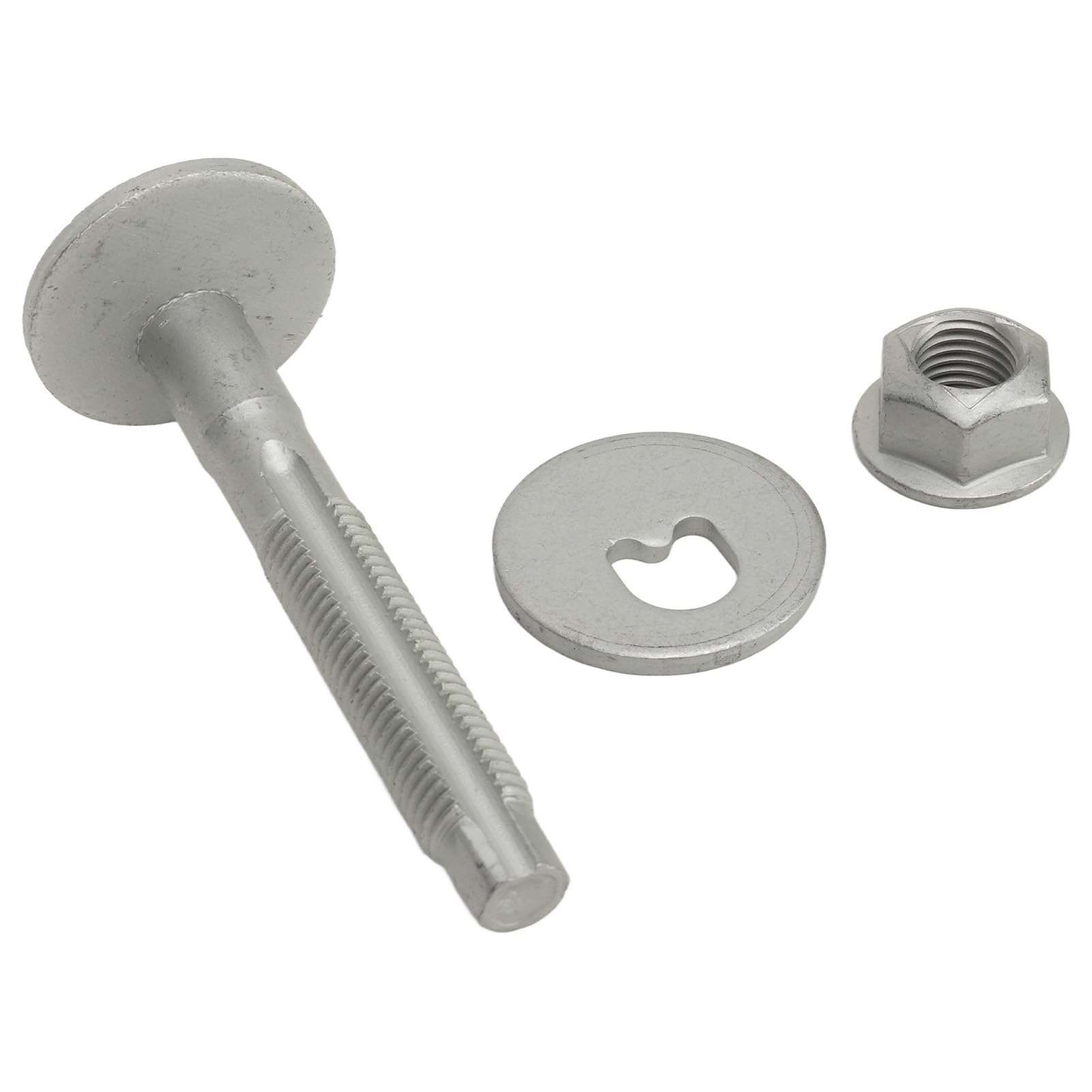 Set di Dadi con rondella eccentrica da 3 Pezzi WHT0002 Bullone eccentrico Allineamento Braccio Sospensione Regolazione eccentrica Bullone camma Vite campanatura Kit Dado