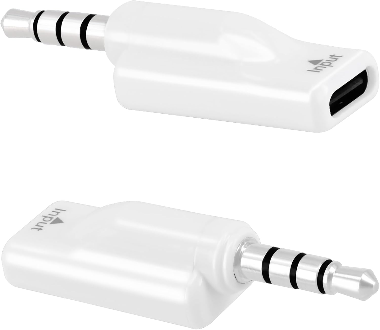 2 Pack USB C to 3.5mm Headphone Jack Adapter, Type C Female to 3.5mm Male Aux Audio Converter Digital DAC Adapter for Microphone Speaker Headset Car Stereo, Compatible with PC Laptop Tablet