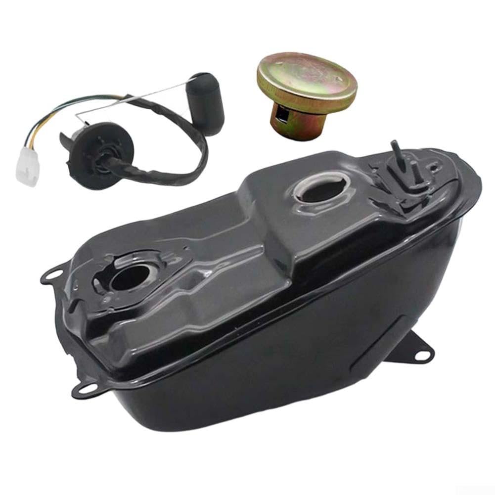 Tanque Combustible Curvo Metal para TBT110 Negro
