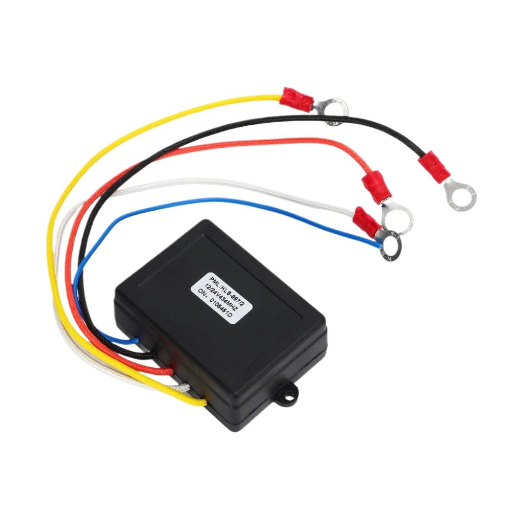 Kit récepteur de commutateur de télécommande de treuil sans fil 12V 24V Compatible avec ATV
