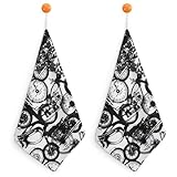 Motif unique : cette serviette décorative, amusante et mignonne, arbore un imprimé tendance et original, à la fois beau et pratique. C'est un cadeau idéal pour vous, votre famille et vos amis, pour le dîner, Halloween, Thanksgiving et Noël