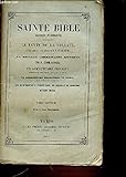  LA SAINTE BIBLE - TOME SEPTIEME : JOB - LES PSAUMES.