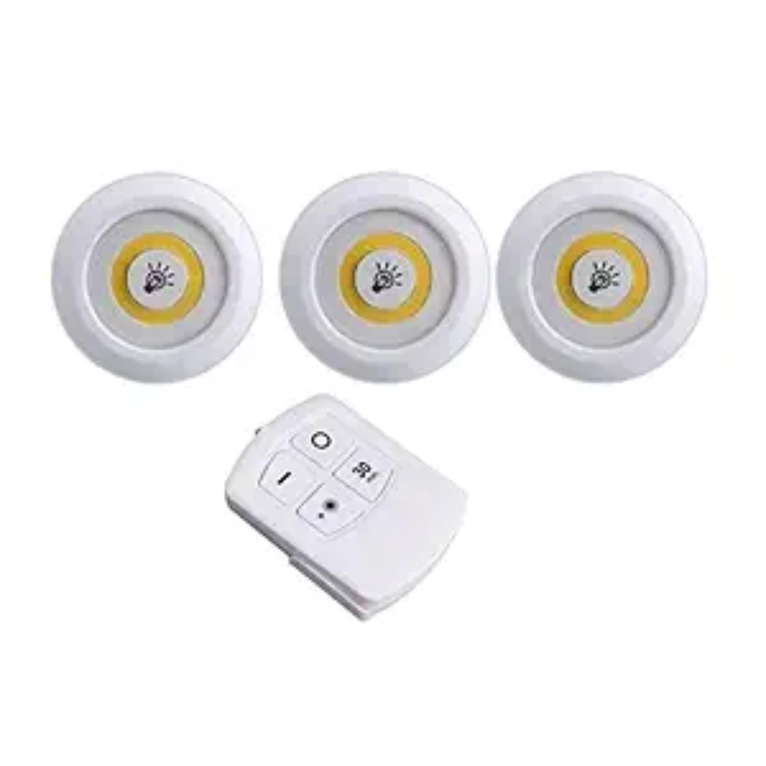 Drumstone { 2026 Brings 15 Years Warranty )Wireless LED Puck Lights with Remote Control | Stick On Touch Lights for Home, Kitchen, Wardrobe, Cabinet, Wall | Pack of 3-image-32