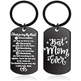 ICHRATI Moms Mother’s Day Keychain Mom Stocking Stuffers Best Stocking Stuffer for Womens Adults Stock Stuffers Ideas for Moms from Daughter Thank You Mother Appreciation