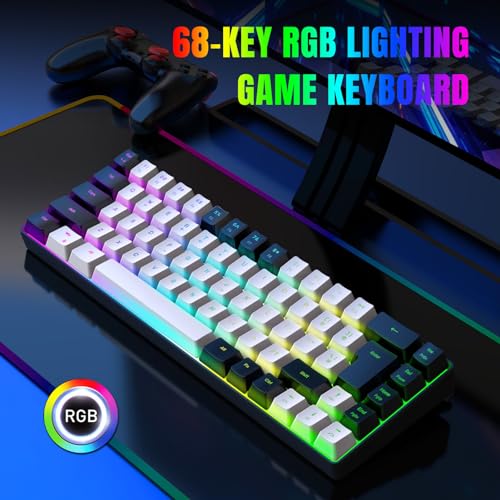 Teclado Gamer XUMIUZIYh601sgb8my-11 USB 75% miniatura 4