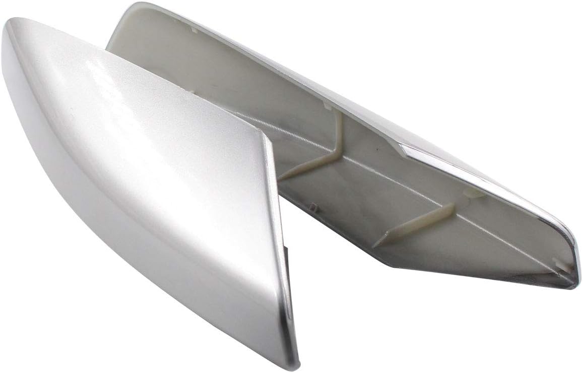 NewYall Silver Roof Luggage Cargo Rail Rack End Cap Protection Cover Shell Trim for Toyota 4Runner 2003-2009