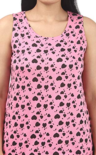 Image of Noty Girl's /Women's Cotton- Little Hearts- Round Neck
