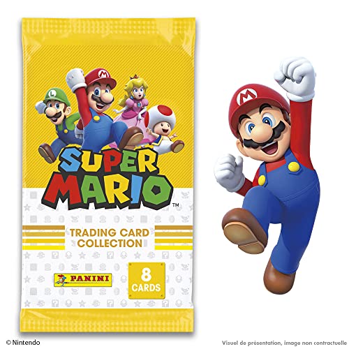 Panini 004310TINF Super Mario TC metalen doos met 8 vakken en 3 EL-kaarten, rood/wit/groen - Image 4