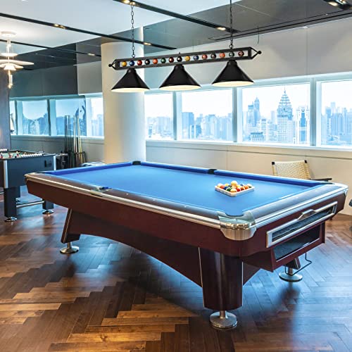 Etoten 59" Pool Table Light, Billiards & Pool Table Light Fixtures For 7' 8' 9' Table, Pool Table Lighting, Billiards Light For Snooker Table, Billiard Table, Game Room, Bar(Black) #TOP1