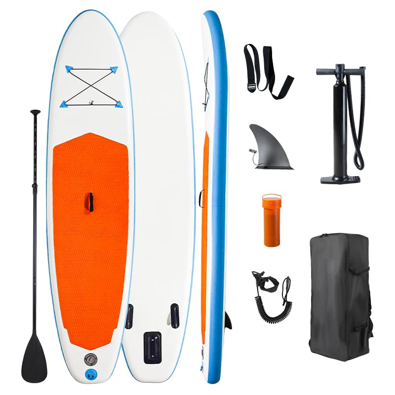 Tavola da SUP gonfiabile con accessori, capacità di 159 kg, resistente e stabile