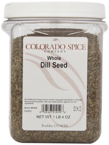 Colorado Spice Dill Seed, Whole, 20-Ounce Jars (Pack of 2)