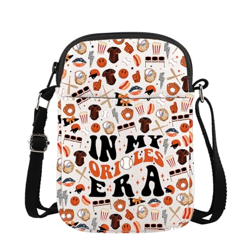 Lywjyb Birdgot Baseball Lover Crossbody Bag Baseball Game Day BAL Fans Gift Baseball Team Gift