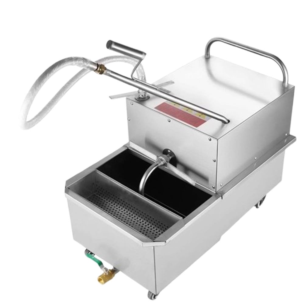 Chariot De Filtration D'huile Pour Friteuse Professionnelle 550 W 48L
