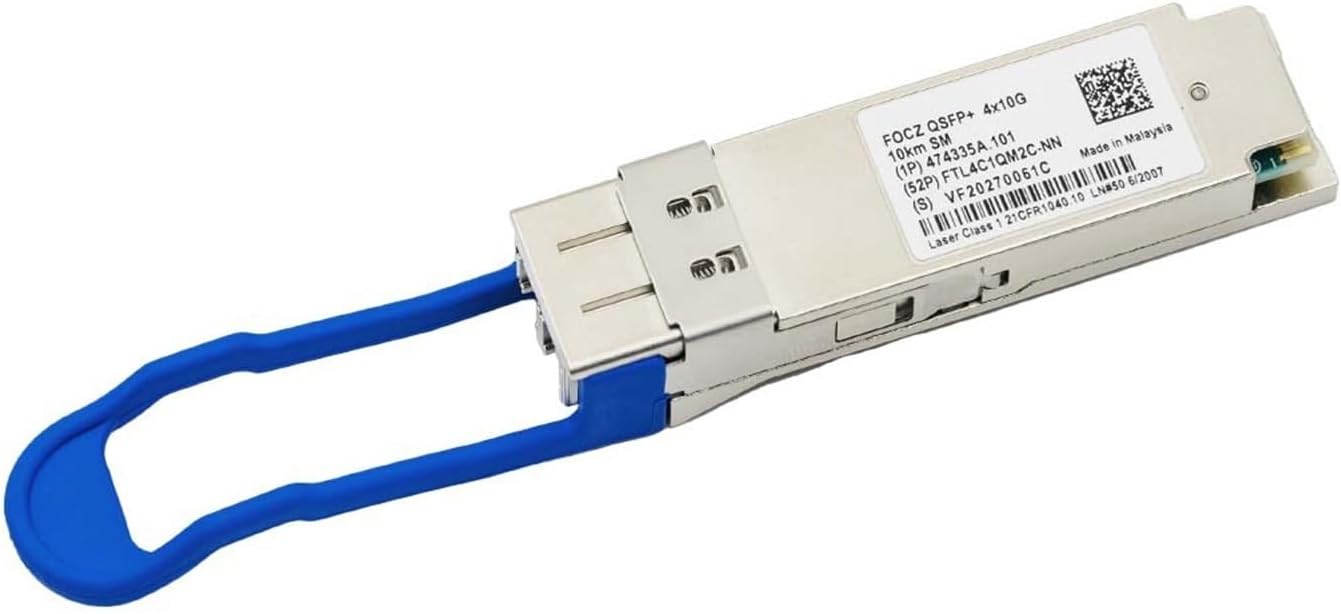40G Single-Mode Optical Module Fiber Optic transceiver QSFP-40G-1310nm-10km(850nm 100m MPO Interface)