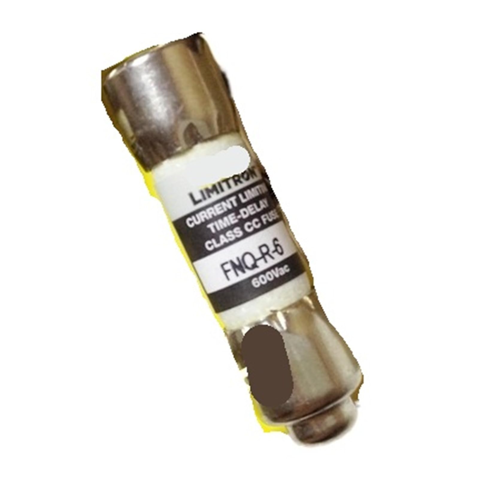 Fusible CC-TRON FNQ-R-6 Busmann temporisé de classe CC 6A 600V pour circuit industriel
