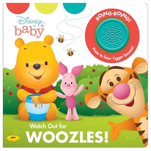 Disney Baby Winnie the Pooh - Watch Out for Woozles! Sound Book - PI Kids (Play-A-Sound)