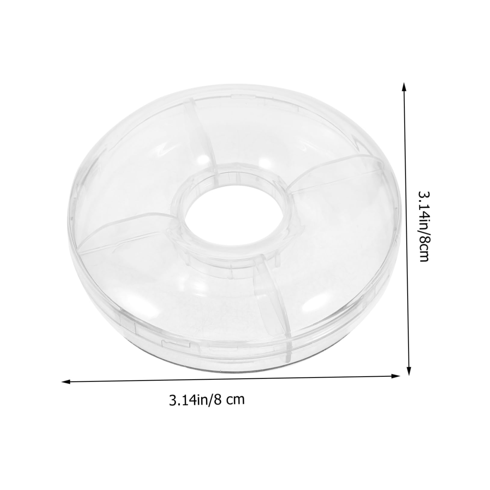 Candy Box Mini a Forma di Donut, Confezione da 12 Pezzi