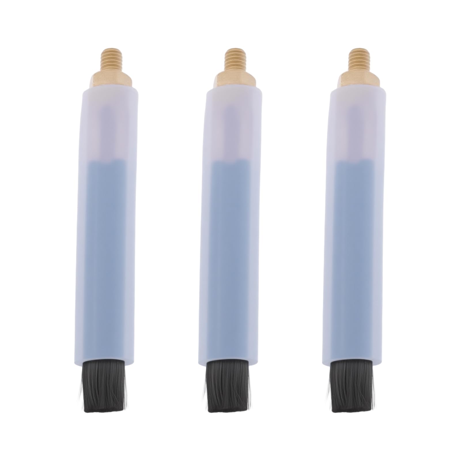 Be In Your Mind 3Pcs M6 Copper Head Weld Brushes for Weld Seam Bead Joint Cleaning Polishing Machine Welding Seam Cleaner