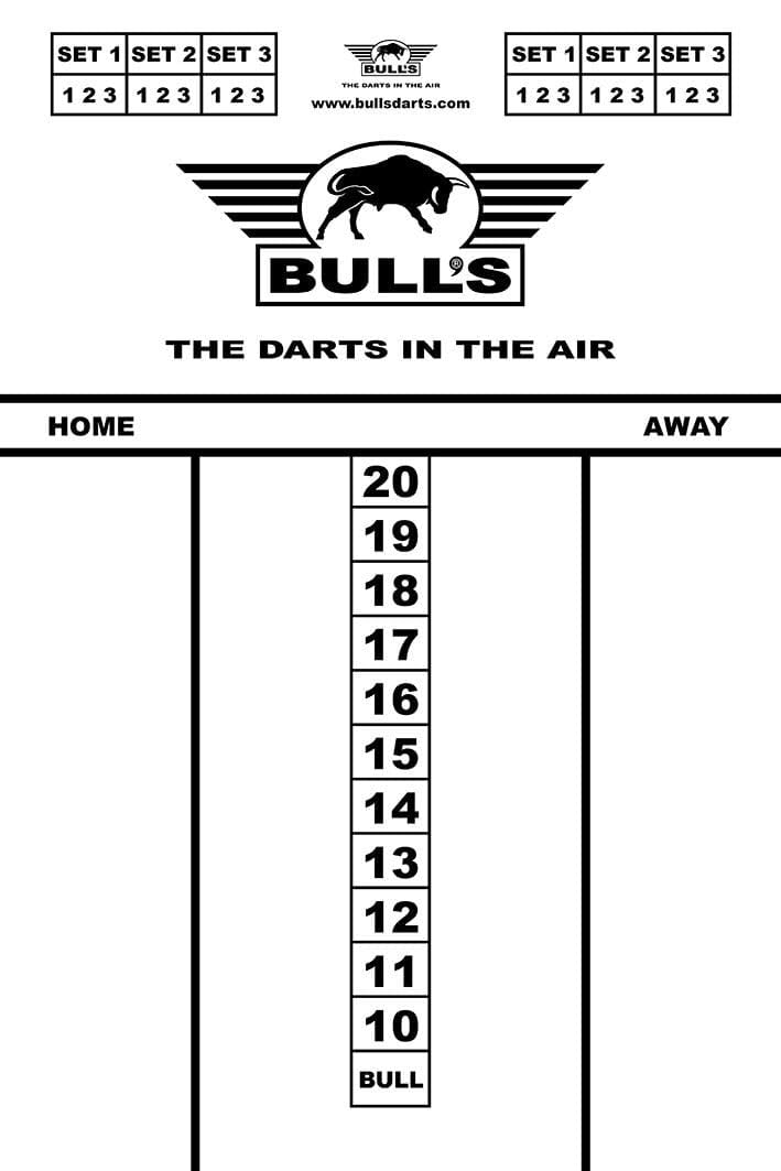 Budget Whiteboard 45x30 cm Scoreboard