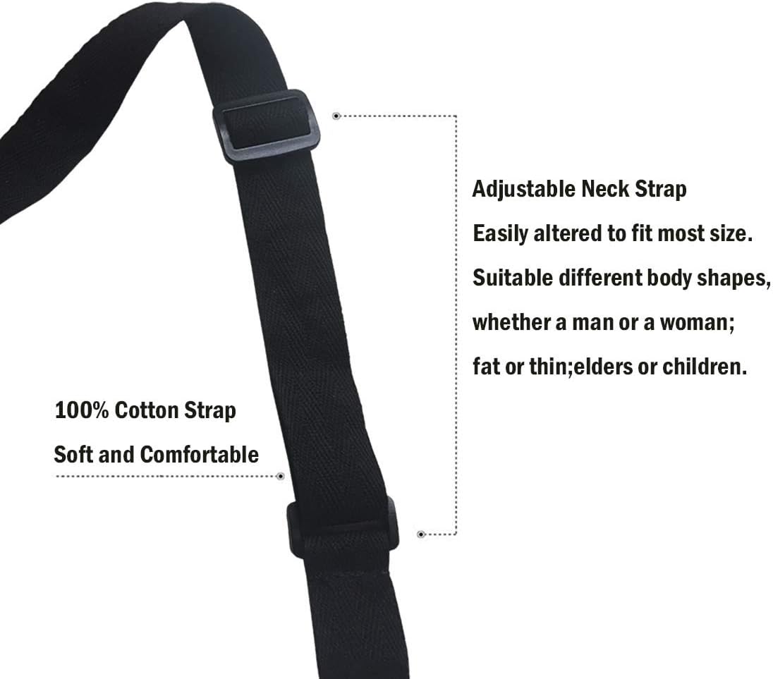 Mexican Sugar Skull Floral Kitchen Bib Apron Vintage Skeleton Head with Color Floral Leaves Polyester Adjustable Apron for Outdoor BBQ Gardening 27" X 31" for Chef Waitress - Image 4