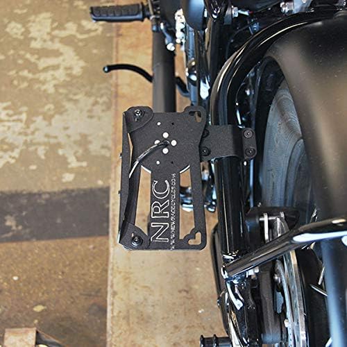Miniatura 2 de Triumph Bobber - Placa de matrícula de montaje lateral New Rage Cycles