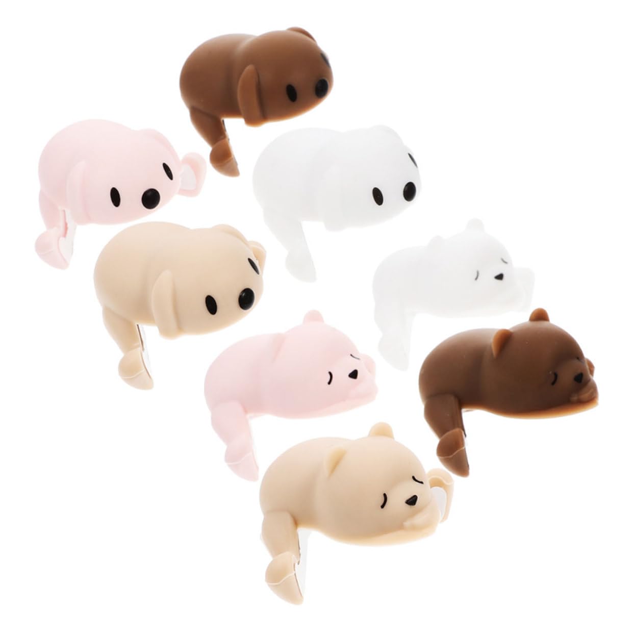 Toyvian Protector De Esquinas para Bebés Animales Colores Protección Efectiva para Muebles Y Mesas Seguridad Infantil 8 Piezas X 4