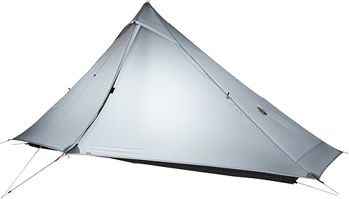 Miniatura 12 de 3FULGEAR Lanshan1 Pro - Tienda de campaña ultraligera para 1 persona, 3/4 estaciones, profesional de nailon 20D de doble cara, tienda de campaña de